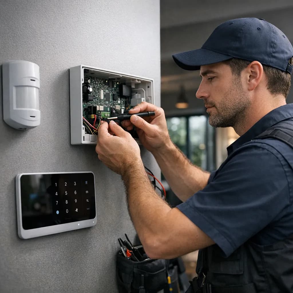 Instalación de Sistemas de Alarmas