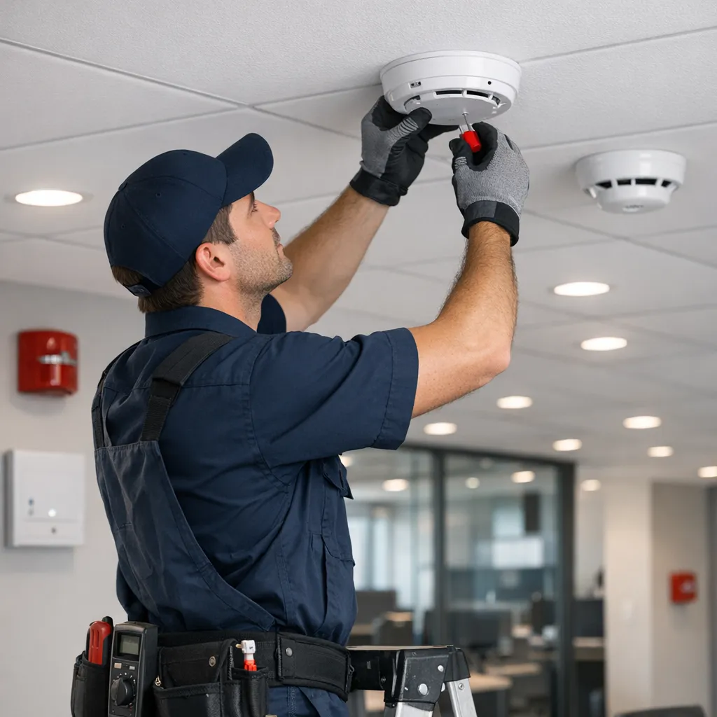 Instalar Sistema de Detección de Incendios